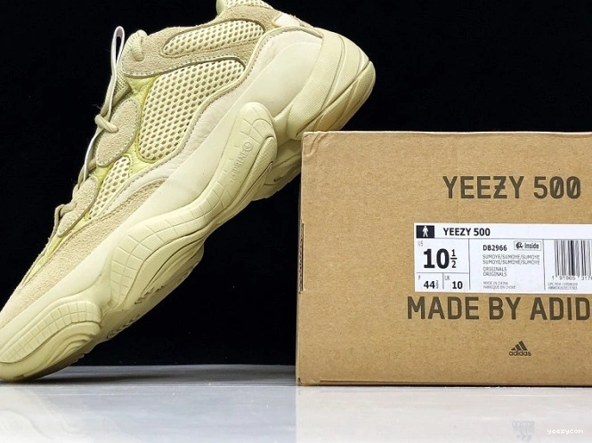 Super Moon Yeezy Adidas 500 Yellow DB2966 0715